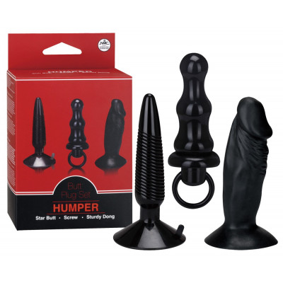 KIT CUNEO PLUG E FALLO ANALI \"HUMPER KIT\" NERO