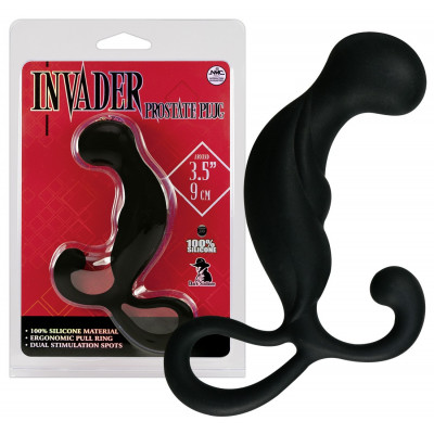 DILDO STIMOLATORE PROSTATA CON RILIEVI \"INVADER\"