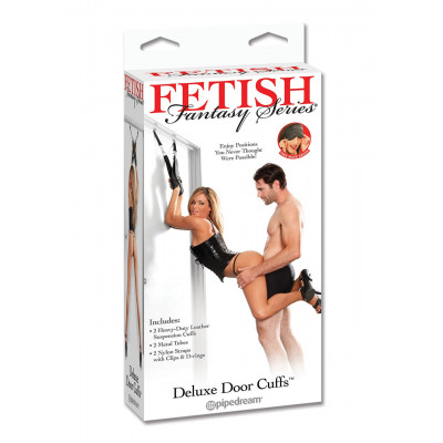 MANETTE PER PORTE FETISH FANTASY \"DELUXE DOOR CUFFS\"