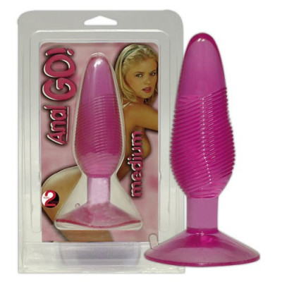 FALLO ANALE CON SCANALATURE STIMOLANTI \"ANAL GO!\"