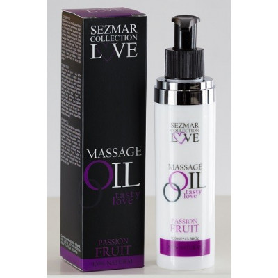 Olio per Massaggi Sezmar Collection "TASTY LOVE" al Gusto di Passion Fruit - 100 ml