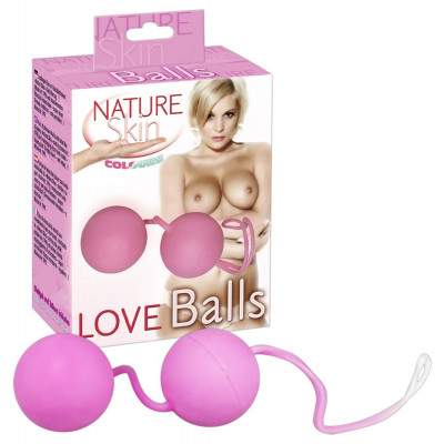 SFERE DEL PIACERE NATURE SKIN \"LOVE BALLS\" ROSA