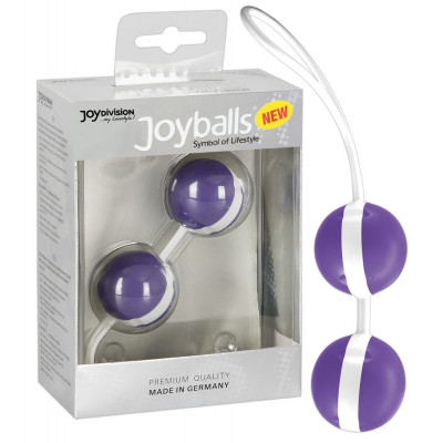 PALLINE DELL'AMORE IN SILICONE MEDICALE \"JOYBALLS\" VIOLA