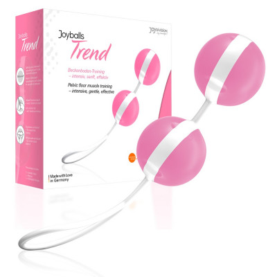 PALLINE DELL'AMORE IN SILICONE MEDICALE \"JOYBALLS TREND\" ROSA