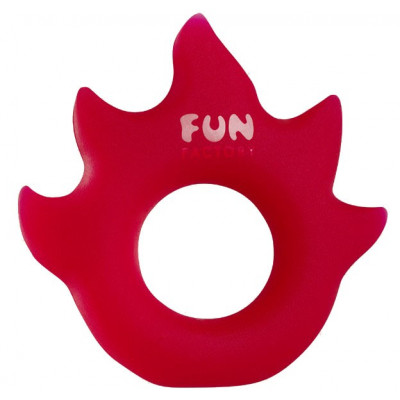 ANELLO FALLICO FUN FACTORY \"FLAME\" ROSSO