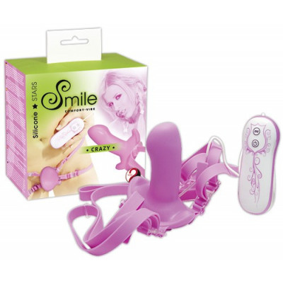 VIBRATORE INDOSSABILE IN SILICONE "CRAZY"