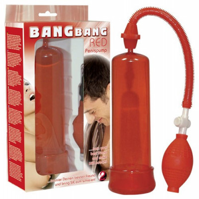 SVILUPPATORE PENE A POMPA \"BANG BANG\" ROSSO