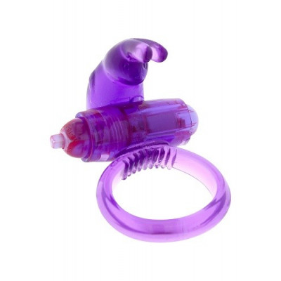 Anello Anale con Coniglio Rabbit Vibrating Cockring Purple