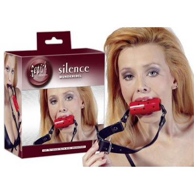 MORSO BALL GAG FORATO \"SILENCE\"